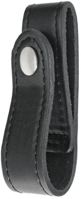 Hero's Pride Heros Pride Airtek Slides-On Belt Handcuff Strap Plain Nickel Hardware Black