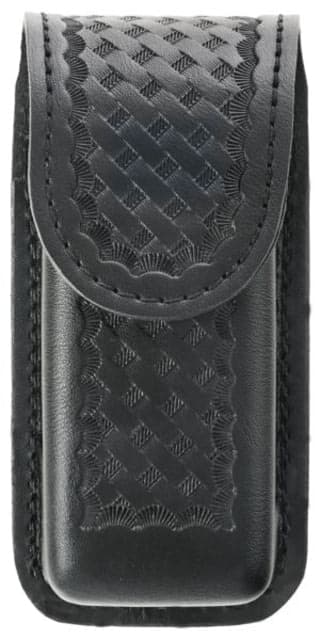 HEROs PRIDE AirTek Tourniquet Holder w/ Hidden Snap Short Basket Weave Black