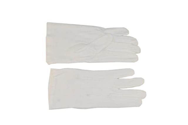 Hero's Pride Heros Pride Grip Dots W/ Raised Pointing Parade Slip-On Gloves - Mens White Small