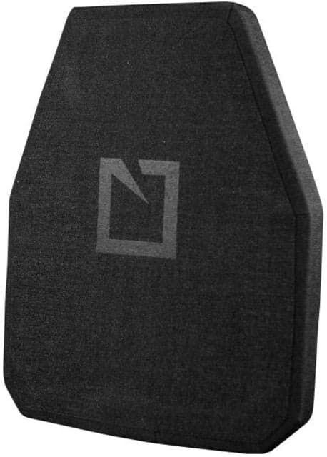 Hesco 600 Series Level III Stand Alone Armor Plate Large Law Enforcement Cut Black