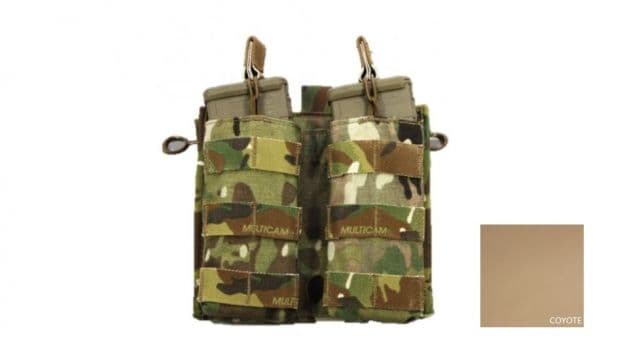 High Ground Gear 5.56 Drop Down Admin Pouch Double Holds 2 Coyote