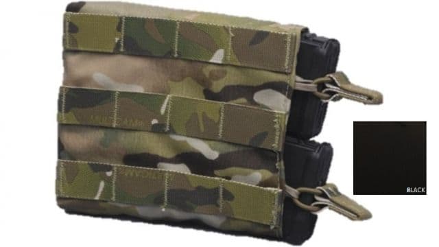 High Ground Gear 5.56 Side Access Mag Pouch Holds 2 Right Side Black