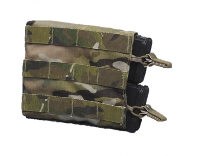 High Ground Gear 5.56 Side Access Mag Pouch Holds 2 Right Side Multi-Cam