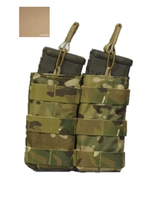High Ground Gear 5.56 Side-By-Side Mag Pouch Double Coyote