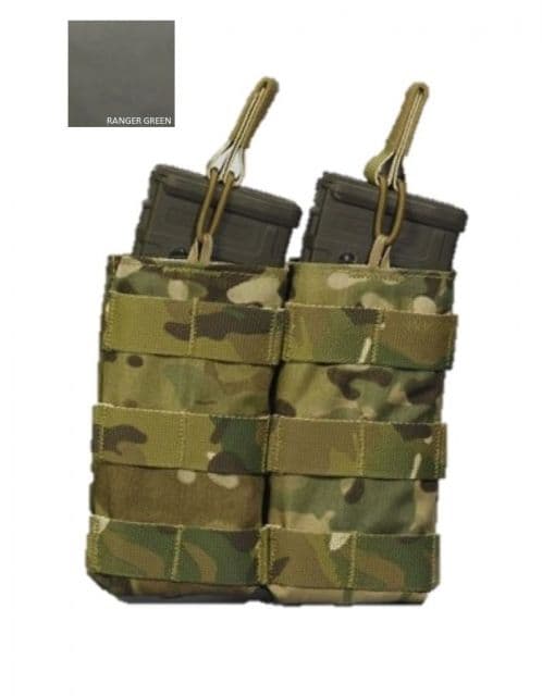 High Ground Gear 5.56 Side-By-Side Mag Pouch Double Ranger Green