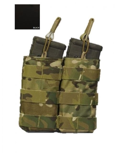 High Ground Gear 5.56 Side-by-Side Mag Pouch Double Black