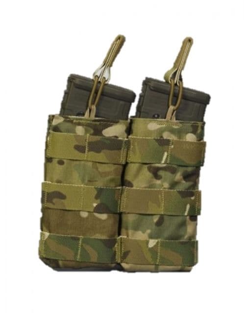 High Ground Gear 5.56 Side-by-Side Mag Pouch Double Multi-Cam