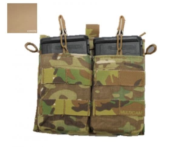 High Ground Gear 7.62 Drop Down Admin Pouch Holds 2 Coyote