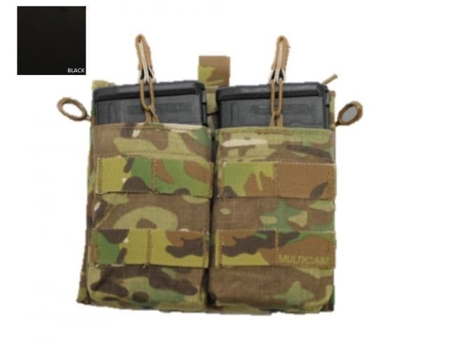 High Ground Gear 7.62 Drop Down Admin Pouch Holds 2 Black