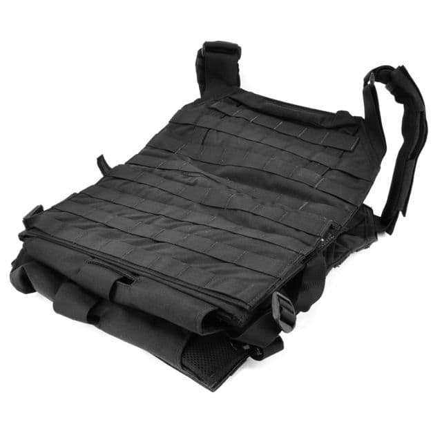 High Ground Gear Advanced Plate Carrier V2 Black ESAPI X-Large 11.00in x14.00in