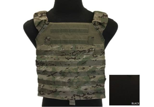 High Ground Gear Advanced Plate Carrier V2 Black ESAPI X-Small 7.25in x11.50in