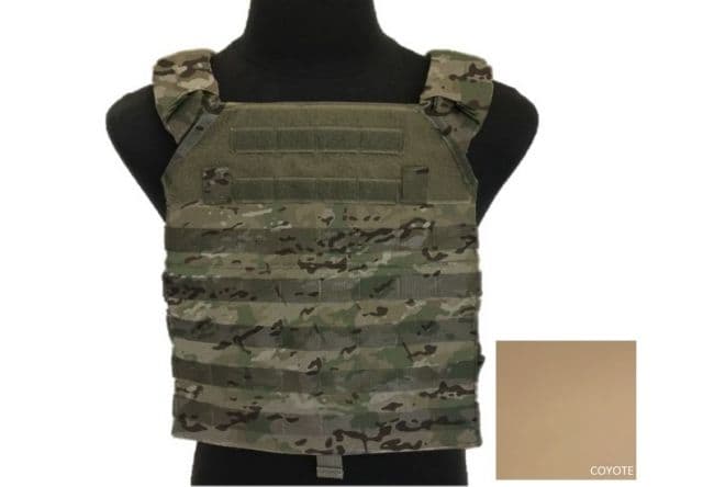 High Ground Gear Advanced Plate Carrier V2 Coyote ESAPI X-Small 7.25in x11.50in