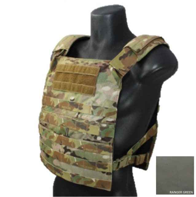 High Ground Gear Basic Plate Carrier Regular Ranger Green 8x10 10x12