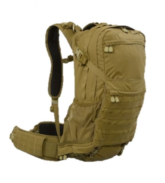 High Ground Gear HG 3 Day Pack JTAC with SM/MD Waist Belt Coyote S/M