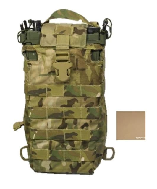 High Ground Gear Instant-Access PRC-117G Golf Radio Pouch Coyote