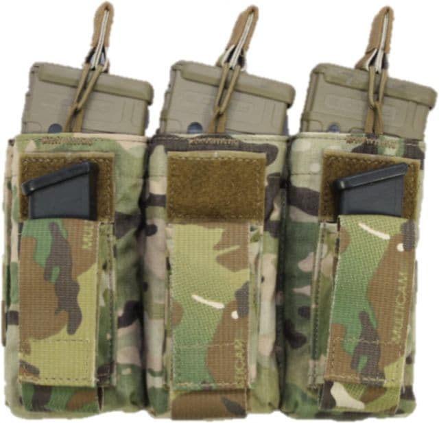 High Ground Gear M4/M16-Pistol Combo Pouch Triple Multi-Cam