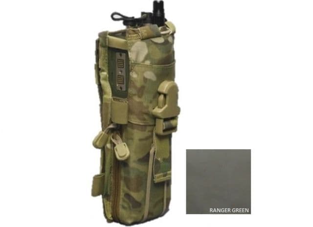 High Ground Gear Single-Hand Drop-Down PRC-152 Pouch Ranger Green