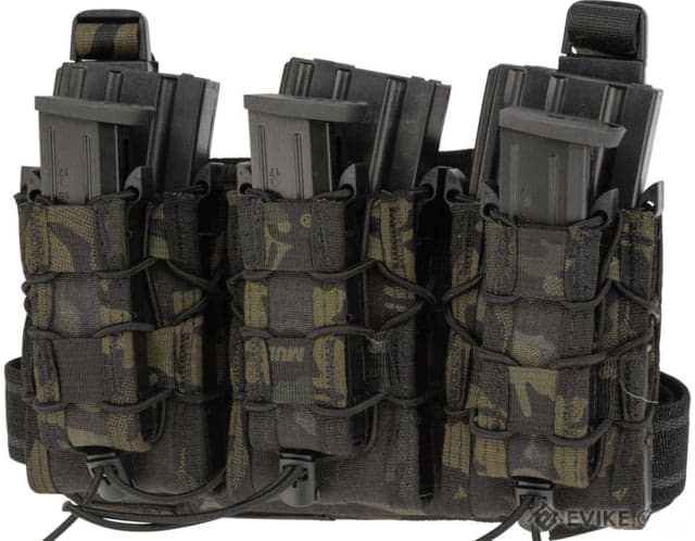 High Speed Gear HSGI Double Decker Leg Rig Rifle Pouch MultiCam Black