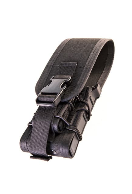 High Speed Gear Double Decker Taco Covered Adaptable Pouch Black