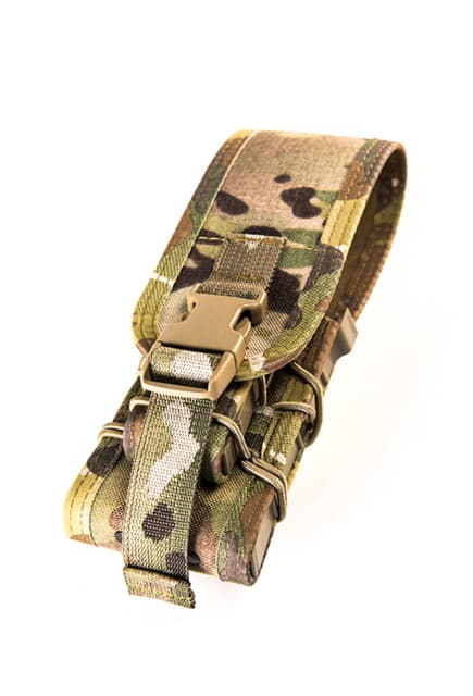 High Speed Gear Double Decker Taco Covered Adaptable Pouch MultiCam
