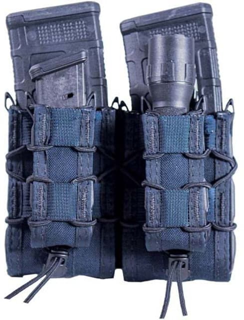 High Speed Gear Double Double Decker Taco Pistol Magazine Pouch LE Blue