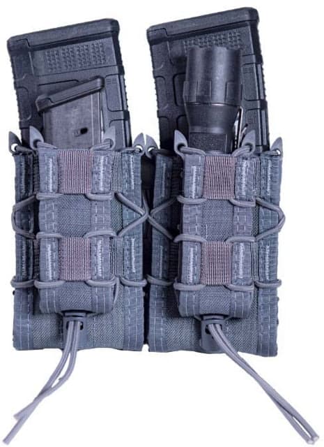 High Speed Gear Double Double Decker Taco Pistol Magazine Pouch Wolf Gray