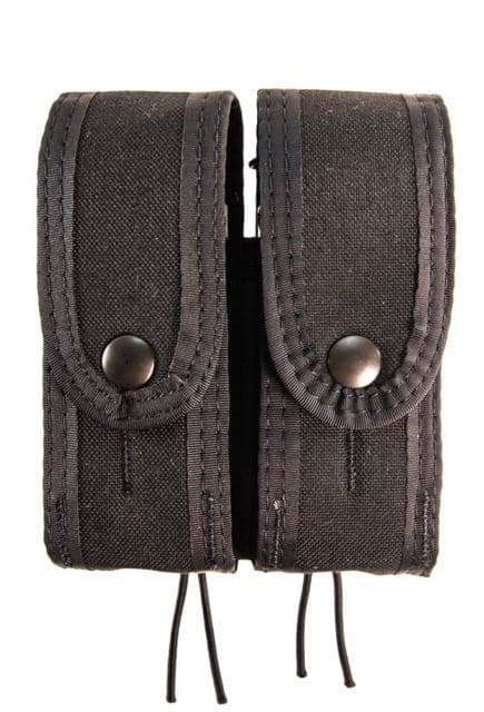 High Speed Gear HSGI Duty Double Pistol Taco Covered U-Mount Pouch Black
