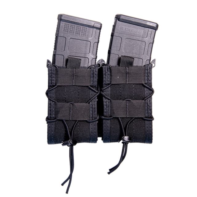 High Speed Gear Double Taco Adaptable Rifle Magazine Pouch Black