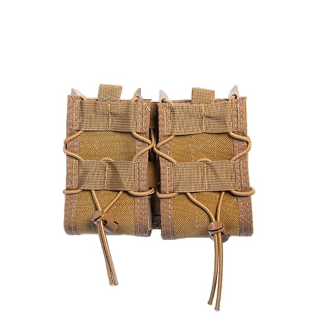 High Speed Gear Double Taco Adaptable Rifle Magazine Pouch Coyote Brown