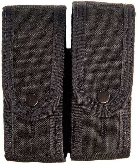 High Speed Gear HSGI Duty Double TACO-Covered Plus Pistol Magazine Pouch Black