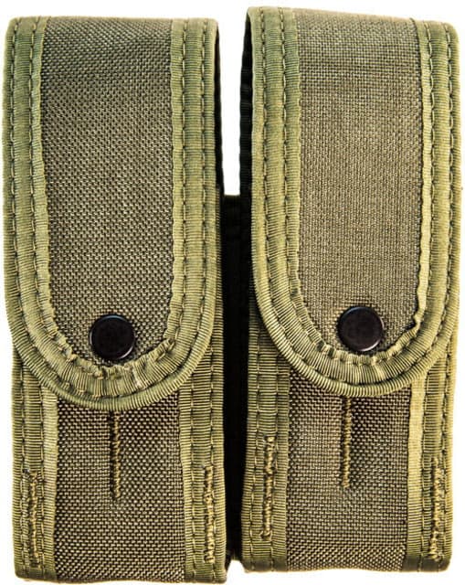 High Speed Gear HSGI Duty Double TACO-Covered Plus Adaptable Pistol Pouch Wolf Gray