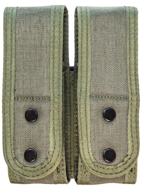 High Speed Gear HSGI Duty Double TACO-Covered Plus Pistol Magazine Pouch Wolf Gray