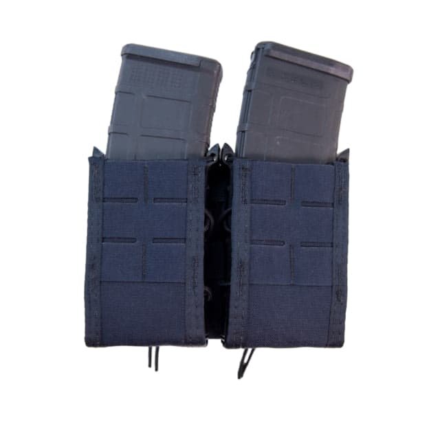 High Speed Gear Duty Double Taco Rifle U-Mount Pouch LE Blue