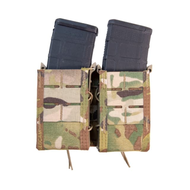 High Speed Gear Duty Double Taco Rifle U-Mount Pouch MultiCam