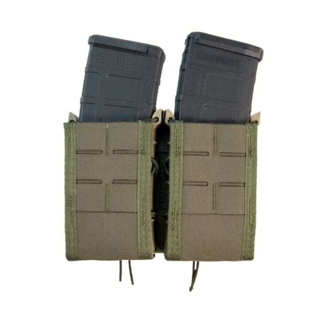 High Speed Gear Duty Double Taco Rifle U-Mount Pouch Olive Drab
