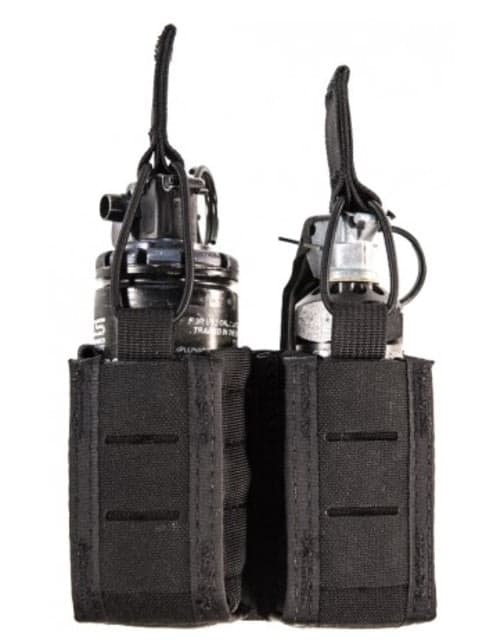 High Speed Gear HSGI Duty Double Flash Bang Taco U-Mount Pouch Black