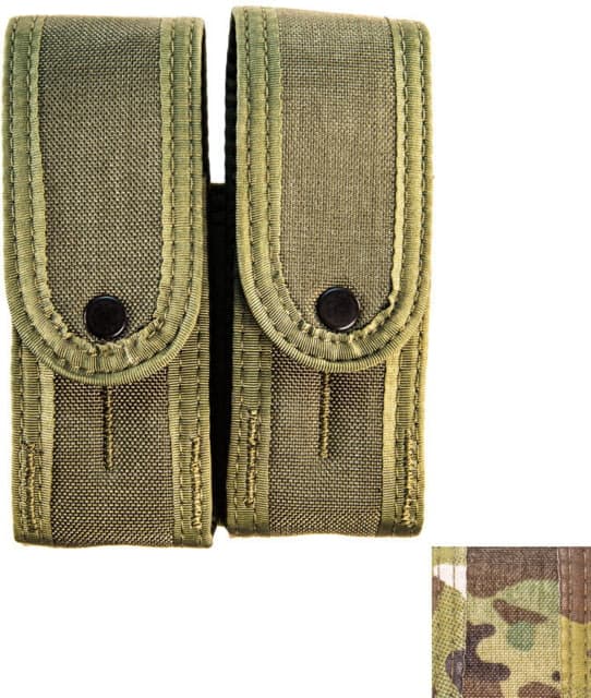 High Speed Gear HSGI Duty Double Pistol Taco Covered U-Mount Pouch MultiCam