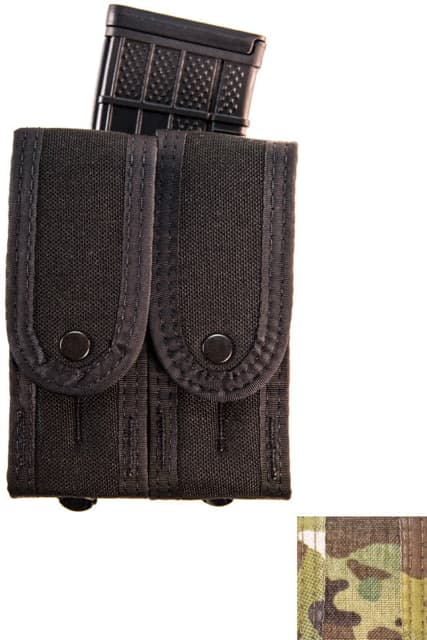 High Speed Gear Duty Double Taco Covered Pistol Pouch w/ Rifle U-Mount MultiCam