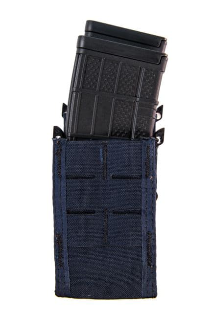 High Speed Gear Duty Staggered Double Taco Rifle Pouch LE Blue
