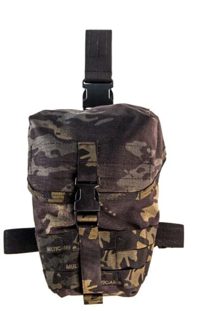 High Speed Gear HSGI V2 Gas Mask Pouch MultiCam Black