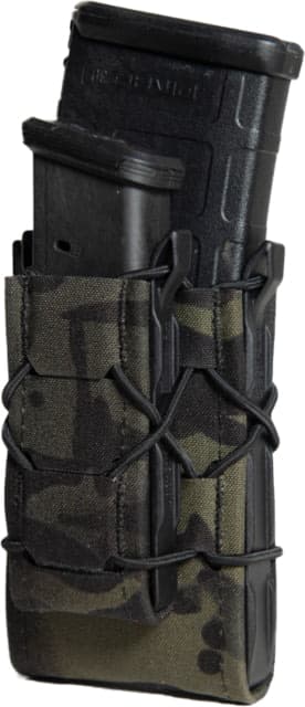 High Speed Gear Gen 2 Double Decker TACO Rifle/Pistol Magazine Pouch MultiCam Black