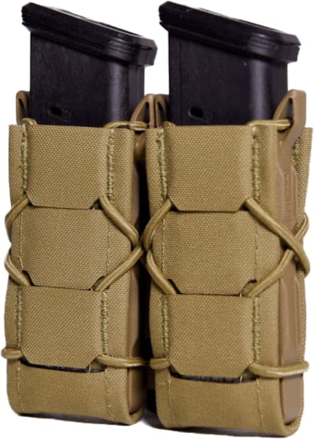 High Speed Gear Gen 2 TACO Double Pistol Magazine Pouch Coyote Brown