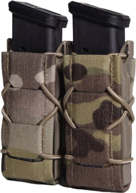 High Speed Gear Gen 2 TACO Double Pistol Magazine Pouch MultiCam