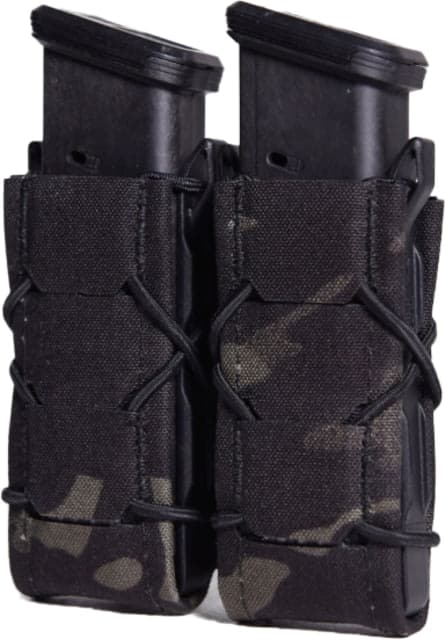 High Speed Gear Gen 2 TACO Double Pistol Magazine Pouch MultiCam Black