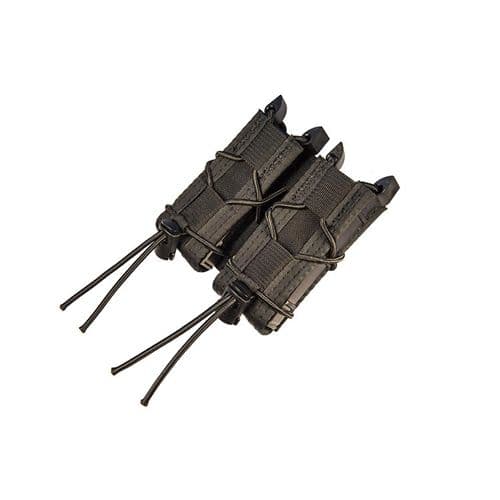 High Speed Gear HSGI Double Pistol Taco MOLLE Pouch Black