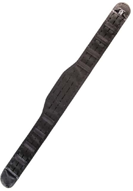 High Speed Gear Laser Slim Grip Slotted Padded Belt Black Medium