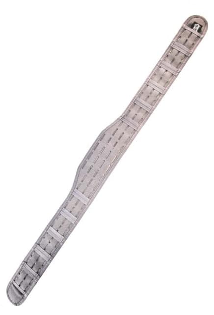 High Speed Gear Laser Slim Grip Slotted Padded Belt Wolf Gray 31''