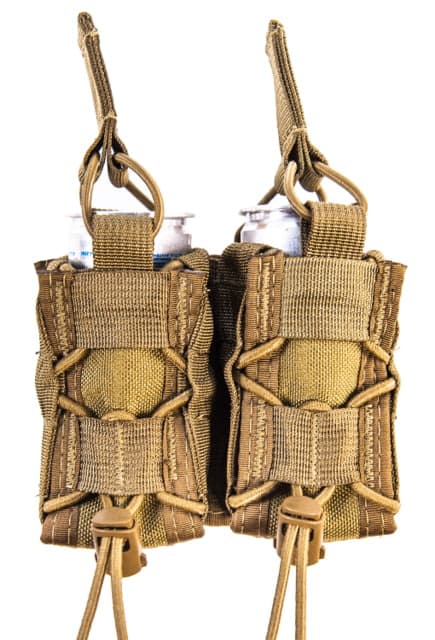 High Speed Gear HSGI 40MM Taco Single Adaptable Pouch Double Coyote Brown