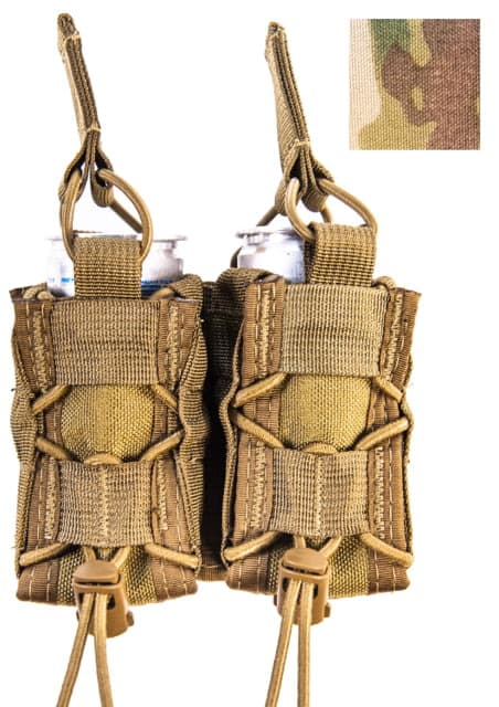 High Speed Gear HSGI 40MM Taco Single Adaptable Pouch Double MultiCam