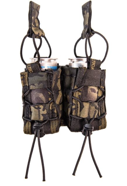 High Speed Gear HSGI 40MM Taco Single Adaptable Pouch Double MultiCam Black